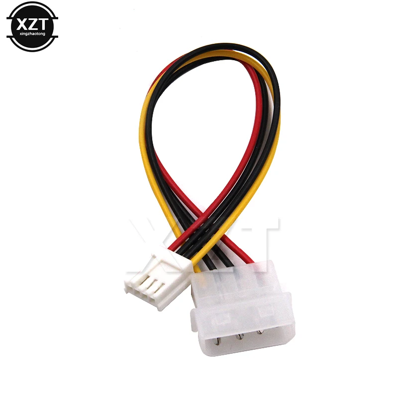 Новый 4-контактный кабель питания Molex IDE папа-4 P ATA мама для адаптера подачи дисковода компьютера ПК флоппи-накопитель шнур блока питания