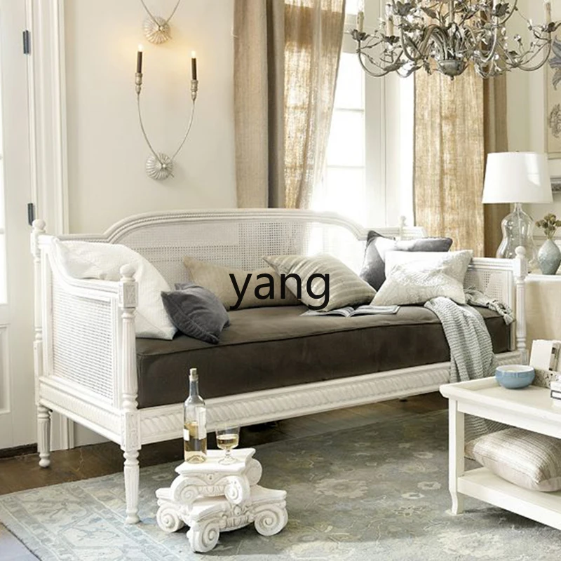 XYY деревенский ротанговый художественный резьба по массиву древесины цветок для