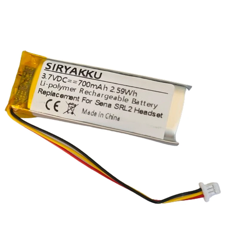 Аккумуляторная батарея для шлема Sena SRL2 3 7 в 700 мАч