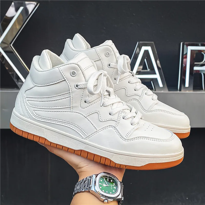 кроссовки мужские 2024 осень-зима высокие Повседневные Дышащие трендовые унисекс