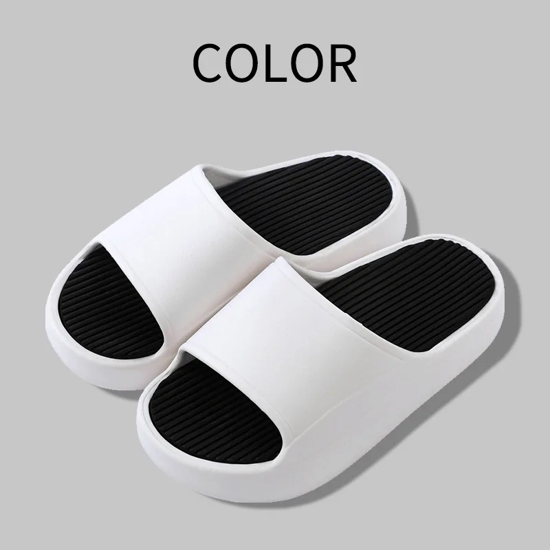 The New Thicker Comfortable Slippers For MenAnd Women Home BathroomBath CoupleThick Bottom Home Sandals And Slippers Summer Wear