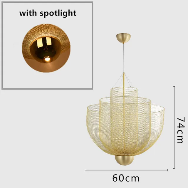 

Подвесной светильник Artpad Modern Moooi золотой/серебристый