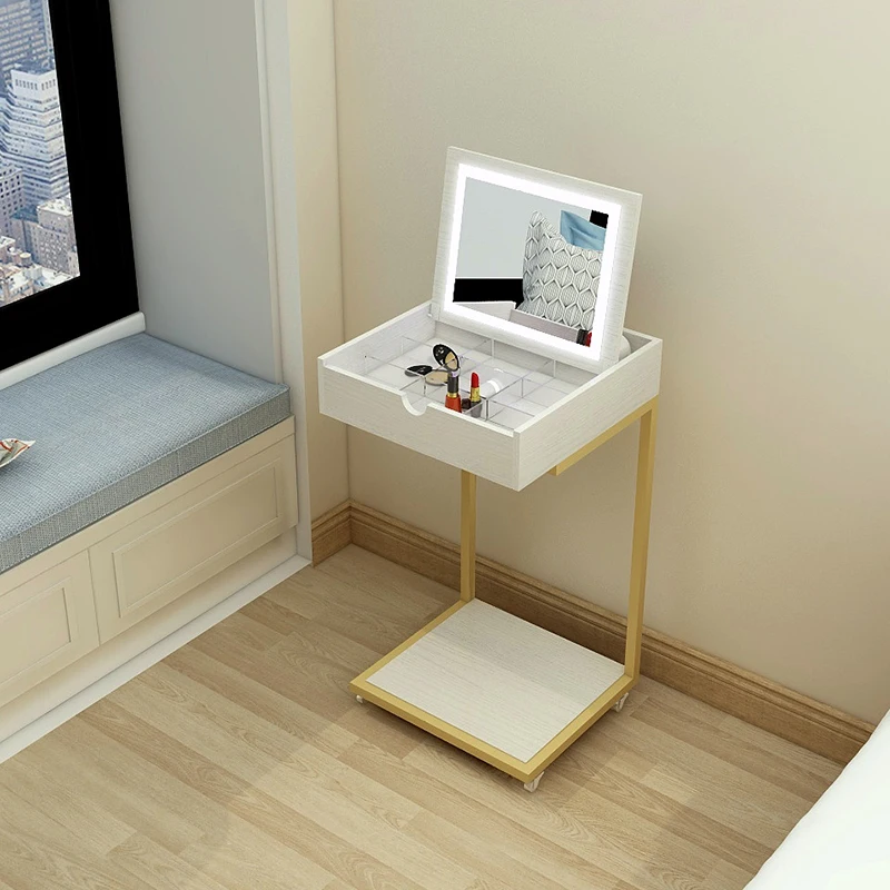 

Роскошный скандинавский туалетный столик с выдвижным ящиком для спальни мужской современный туалетный столик для хранения Европейский Декор для комнаты