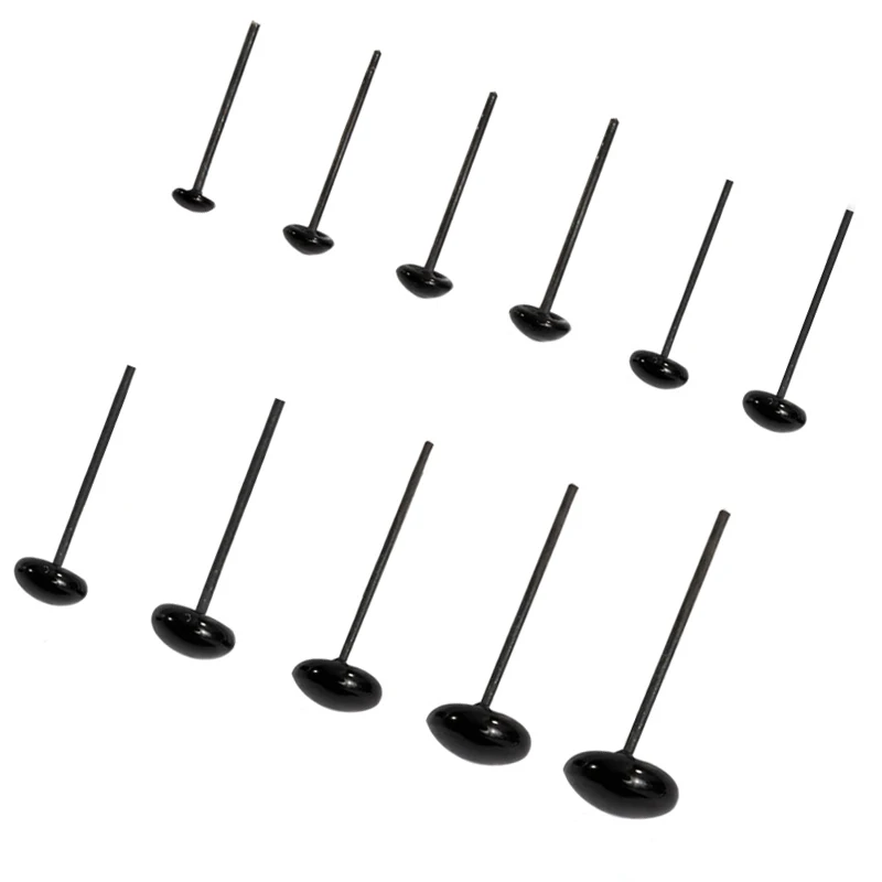 

50 Pairs/Pack 3-10 Mm Safety Toy Plastic Eyes Black Doll Eyes With 11 Styles For DIY Bears Animals Dolls Accessories Doll Making