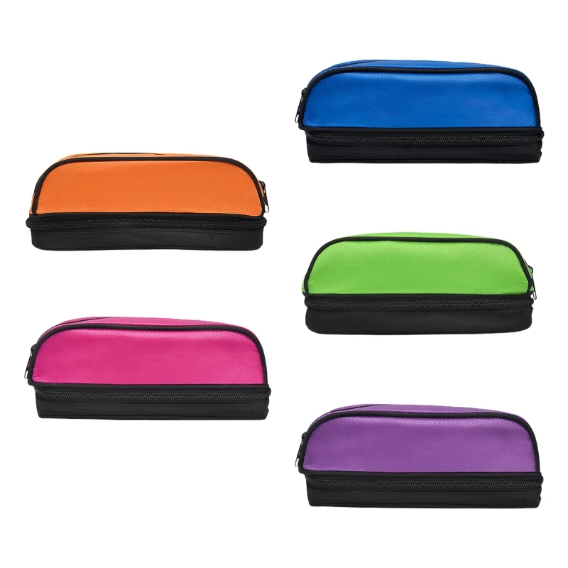 

Multifunctional Pen Case Double Layer Waterproof Pencil Pouch Storage Bag Cosmetic Stationery Organizer Box for Student