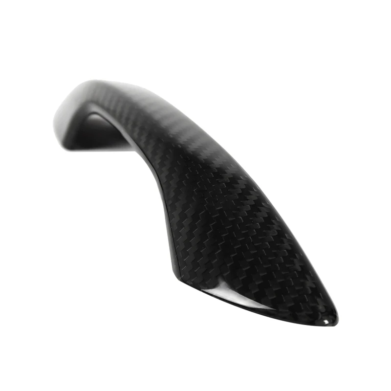 Накладка на дверную ручку автомобиля из настоящего углеродного волокна 2 шт. для