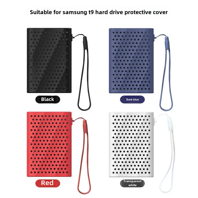 Для Samsung T9 твердотельный накопитель защитный чехол для мобильного жесткого диска