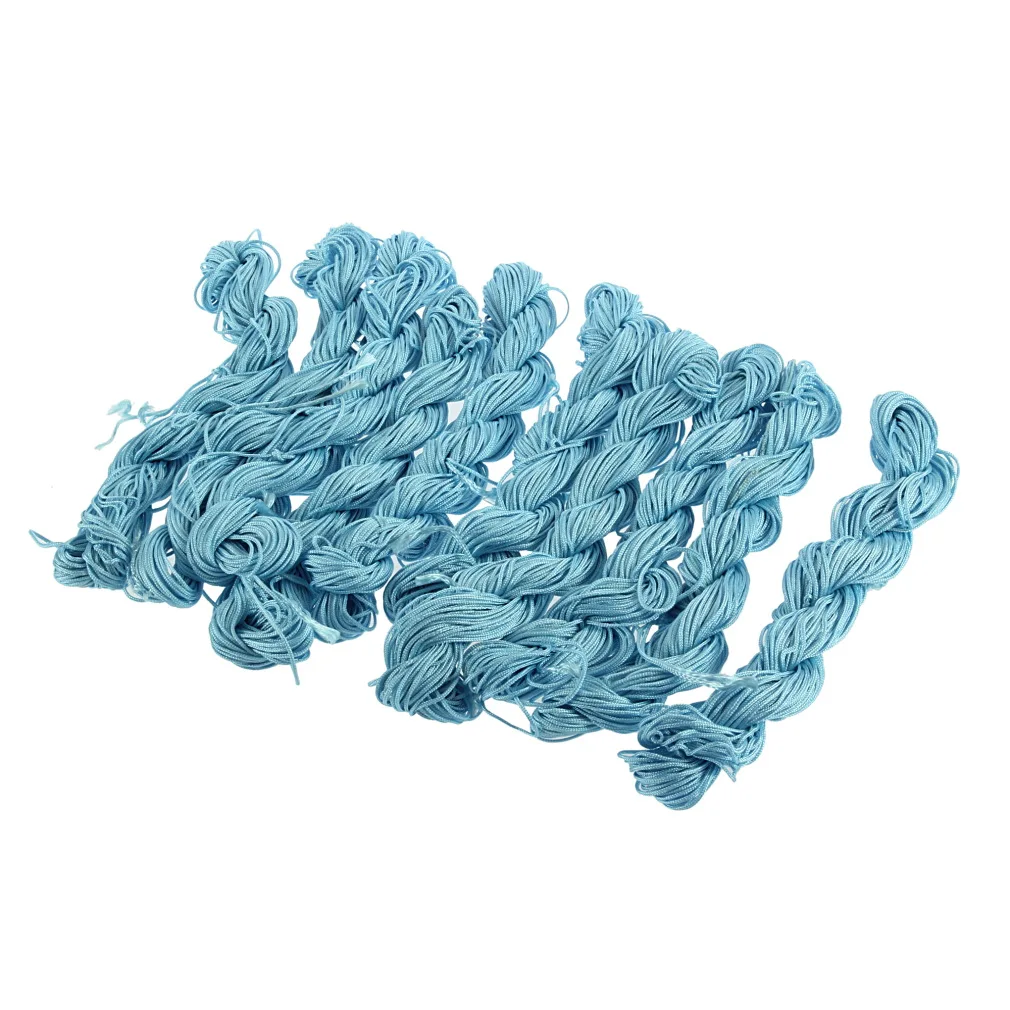 

Cord string 1mm thick macrame braiding for crystal pave disco ball bead