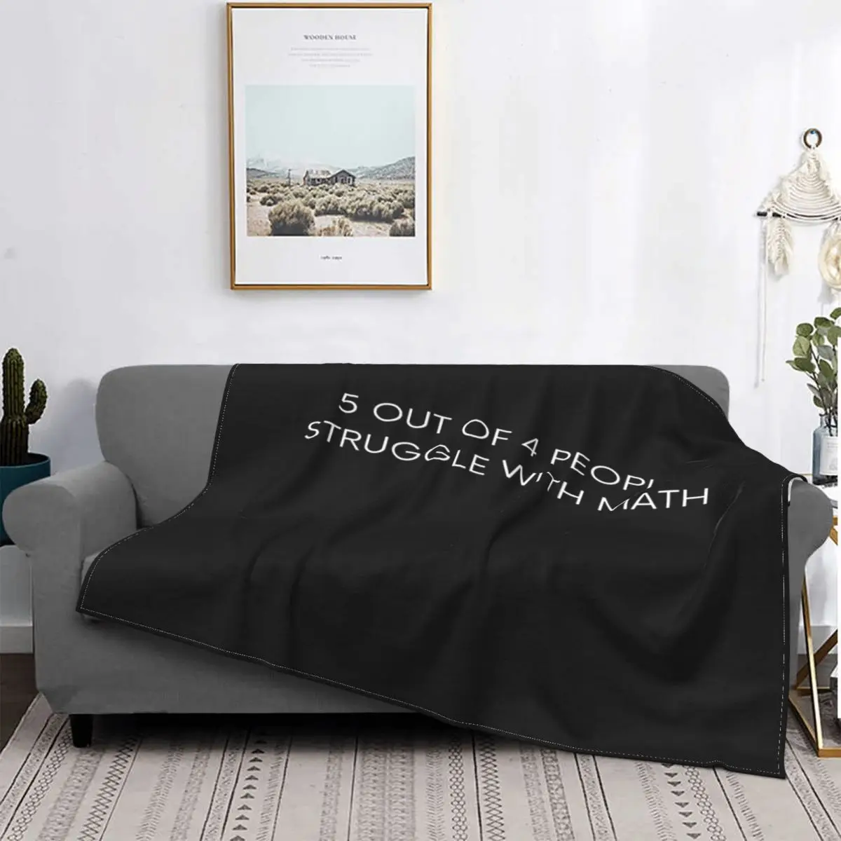 

Manta a cuadros con capucha para cama, colcha de 5 de 4 personas, con lucha de matemáticas, a cuadros
