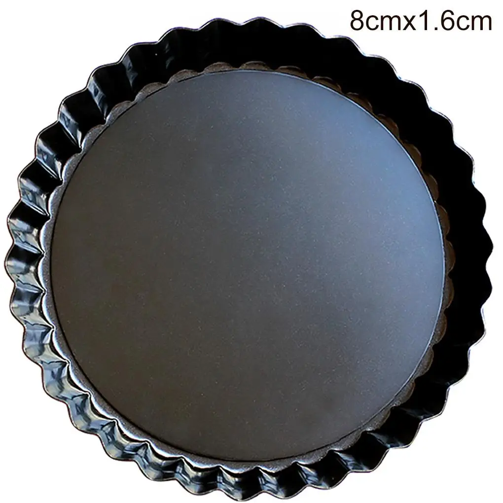 

Cheesecake Pan Round Cake Mold with Removable Bottom Nonstick Carbon Steel Bread Baking Tool