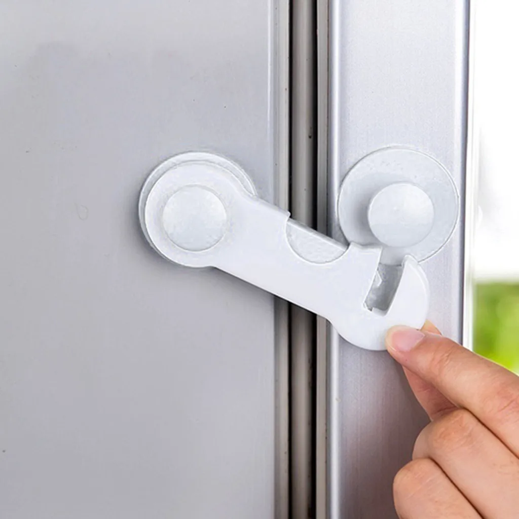 

1pc Safety Locks Children Security Protector Baby Care Multi-function Child Baby Safety Lock Cupboard Cabinet Door Drawer