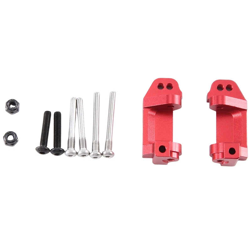 For Traxxas Slash 2WD 1: 10 Alloy Caster Block Set , Red By 