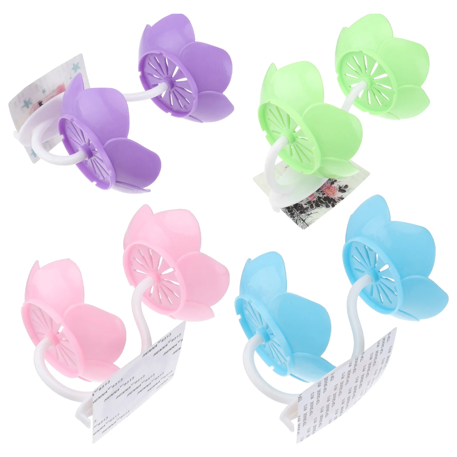 

4 PCS Utensil Tray Bar Soap Dishes 2 Tier Tray Floral Soap Dish Flatware Tray Soap Bar Holder Sucker Flower Soap Holder