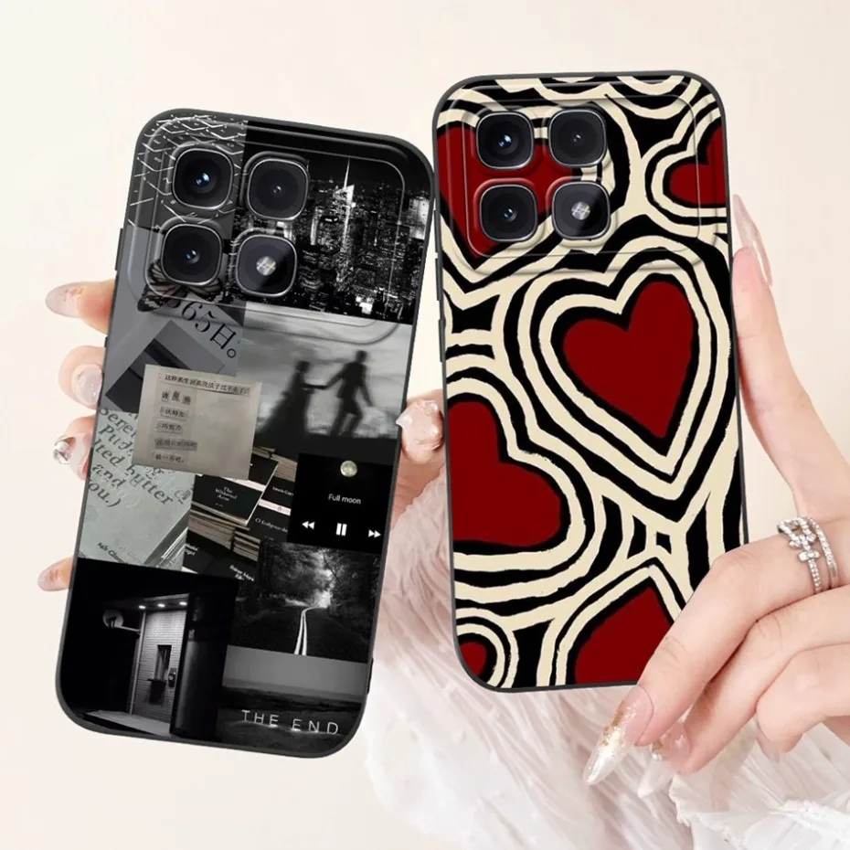 Fashion Painted Jelly Silicone Soft Case For Xiaomi Redmi K70 Ultra 5G Lens Protective Cover Phone Cases K70Ultra