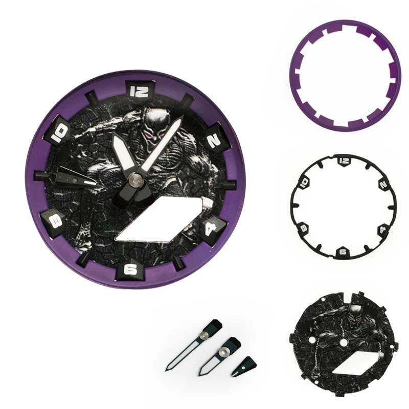 1-GA2100 Циферблат часов + часовой генератор кольцо стрелки для G Shock GA-2100/2110 замена