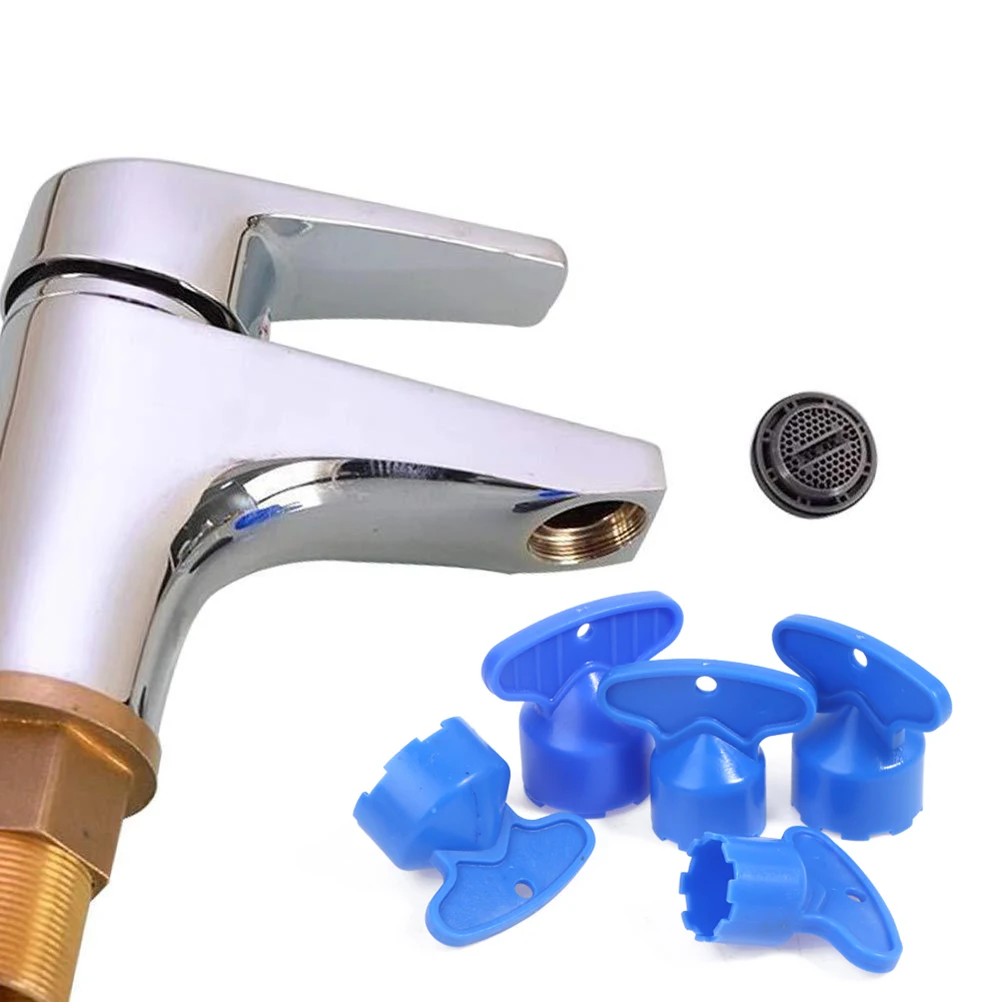 

1Set Plastic Faucet Aerator Repair Replacement Tool Spanner for Aerator Wrench Sanitary Ware Faucet Inflator Filter Liner Tool