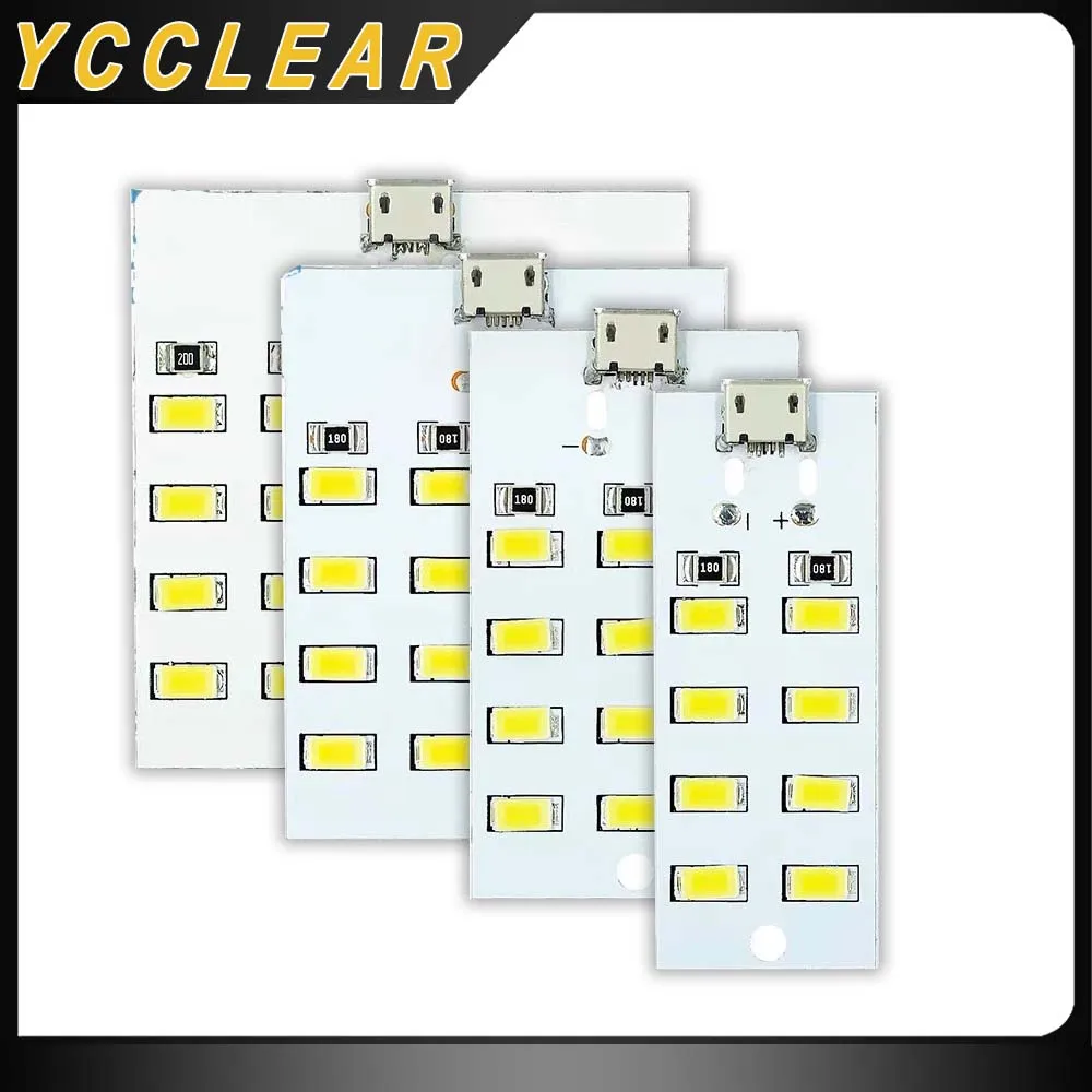 

Высококачественный светодиодный светильник 5730 SMD 5 в 5730 мА ~ мА белый Mirco USB, Светодиодная панель USB, мобильный светильник, аварийный светильни...