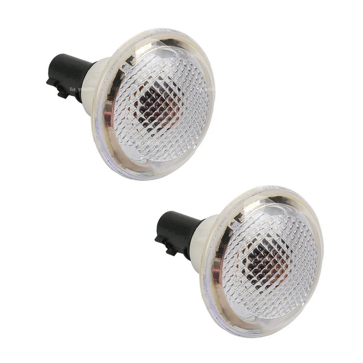 1 пара автомобильных габаритных ламп с боковым брызговиком яркая белая круглая