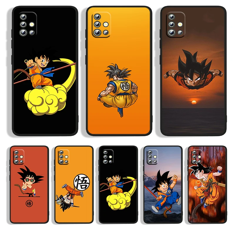 

Cartoon Goku D-Dragon Balls For Samsung Galaxy A10 A10S A20 A30 A20S E A2 A40 A50 A30S A50S A60 A70S A70 A80 A90 Black
