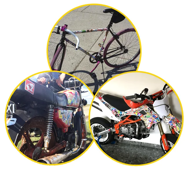 100pcs Horror Punk Sticker Graffiti Dark Skeleton Sexy Waterproof Stickers for Sticker on Laptop Luggage Bumper Bike Helmet Car 5