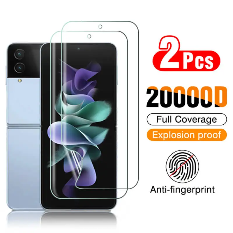 

Гидрогелевая пленка 2 шт. для Samsung Galaxy Z Flip 4, защита экрана, не стекло на Samsang ZFlip 4 Z Flip4 Z Flip 3, Защитная пленка для телефона