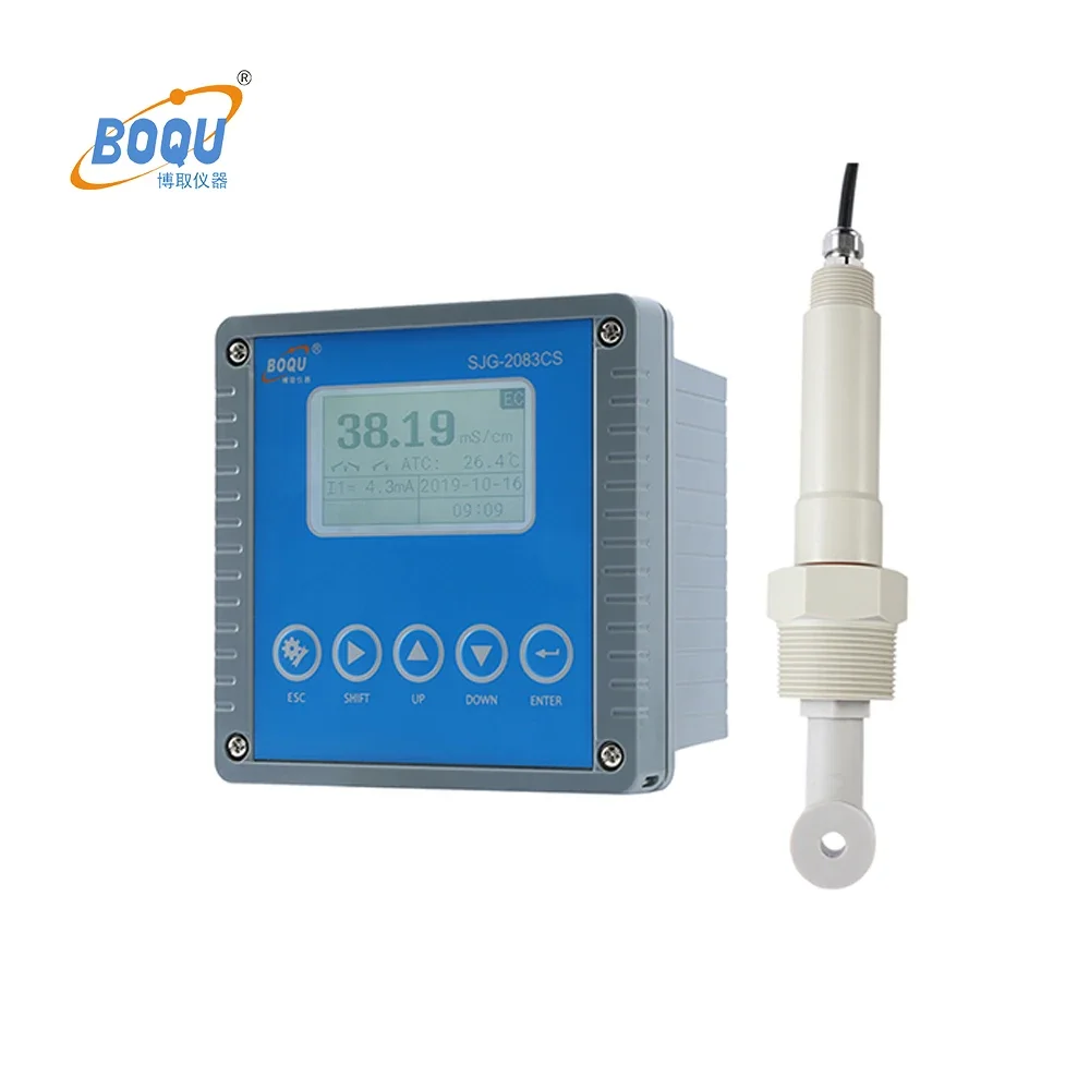 sjg-2083cs Мониторинг качества воды HCL NaOH H2SO4 NaCL HNO3 Измеритель концентрации кислоты