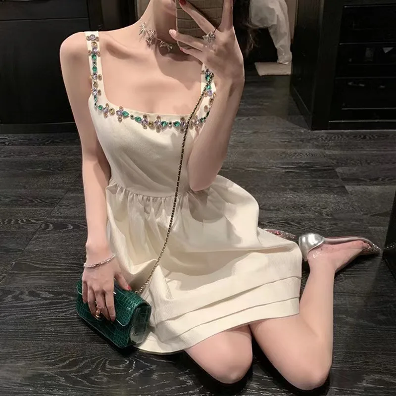 Платье женское летнее ТРАПЕЦИЕВИДНОЕ с квадратным вырезом