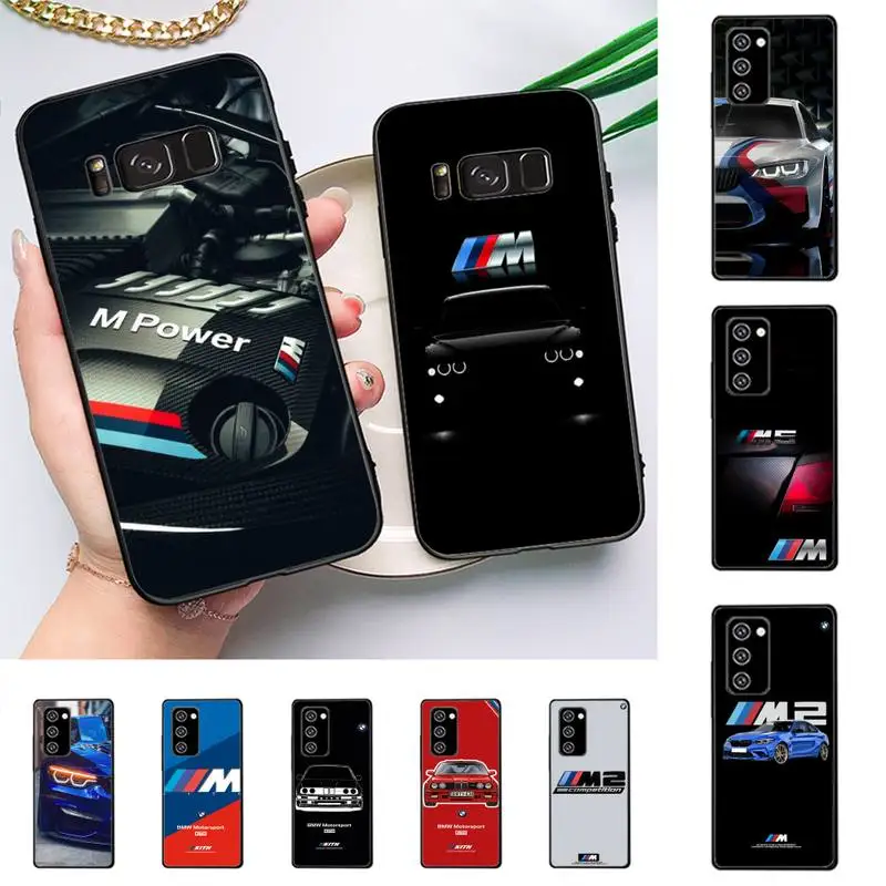 Немецкий Роскошный чехол для телефона BMW Samsung Galaxy Note10Pro Note20ultra note20 note10lite M30S |