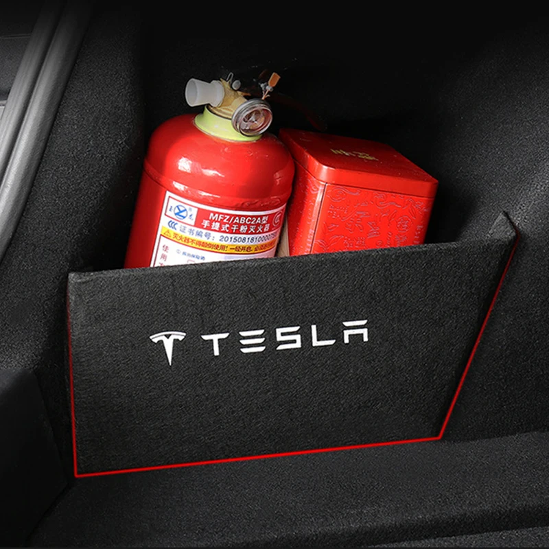 

Для Tesla Model 3 2017-2020 Автомобильная перегородка для бокового кармана для багажника, мусор для багажника, противоскользящая перегородка, аксесс...