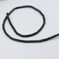 410mm cylindrical branch black coral beads good quality charms for jewelry making diy tribal necklace earrings accessories gift