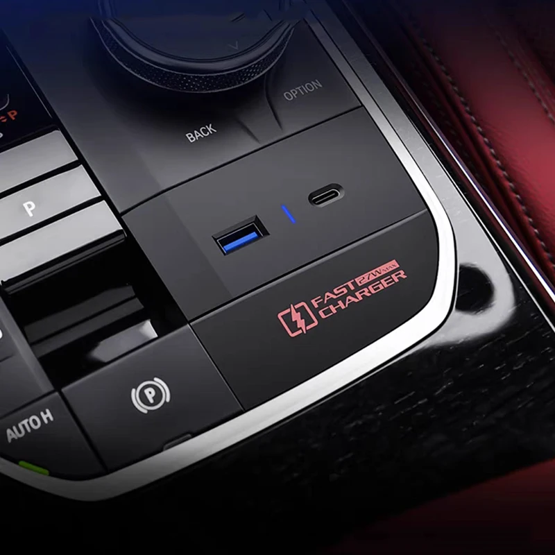 27 Вт автомобильное зарядное устройство USB для телефона рычаг переключения