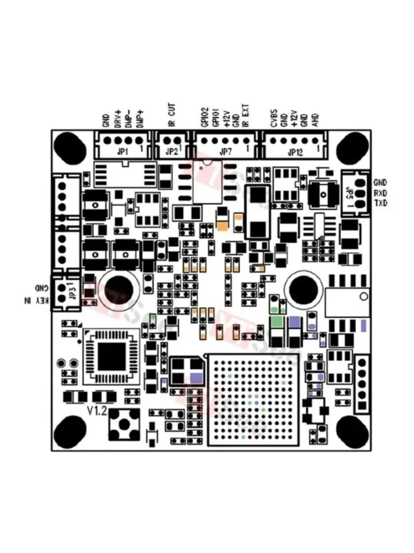 IMX385 3G-SDI/CVBS Модуль промышленной камеры высокой четкости для слабого освещения