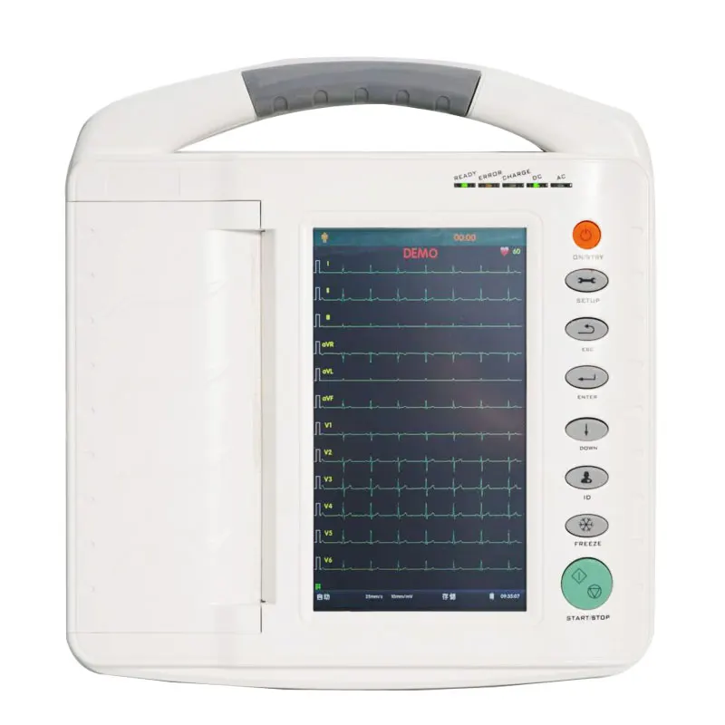 

12-channel ECG1212 electrocardiograph ECG machine portable