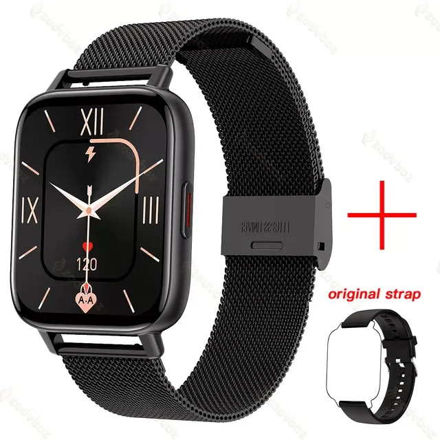 

Smartwatch WomenNew 1.69 Inch Bluetooth Answer Call Smart Watch Women Men Full Touch Dial Call Fitness Tracker IP67 Waterproof