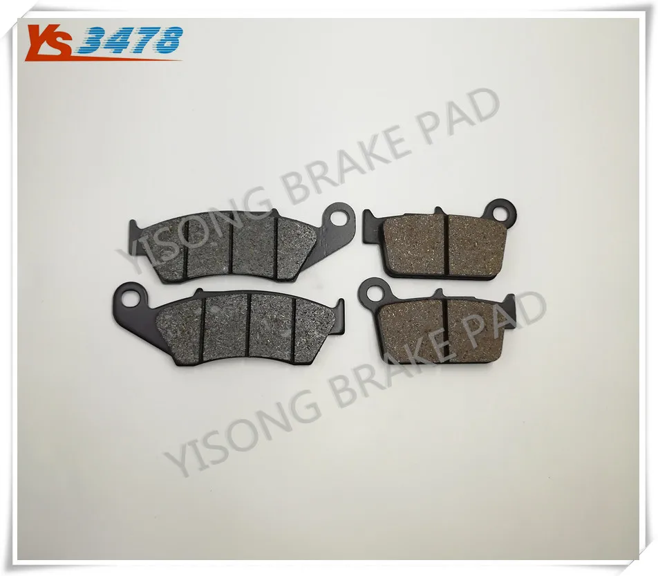 

Motorcycle Brake Pad Kawasaki Kx250f Kx450f Klx450r Front And Rear Brake Skin Disc Brake Pads