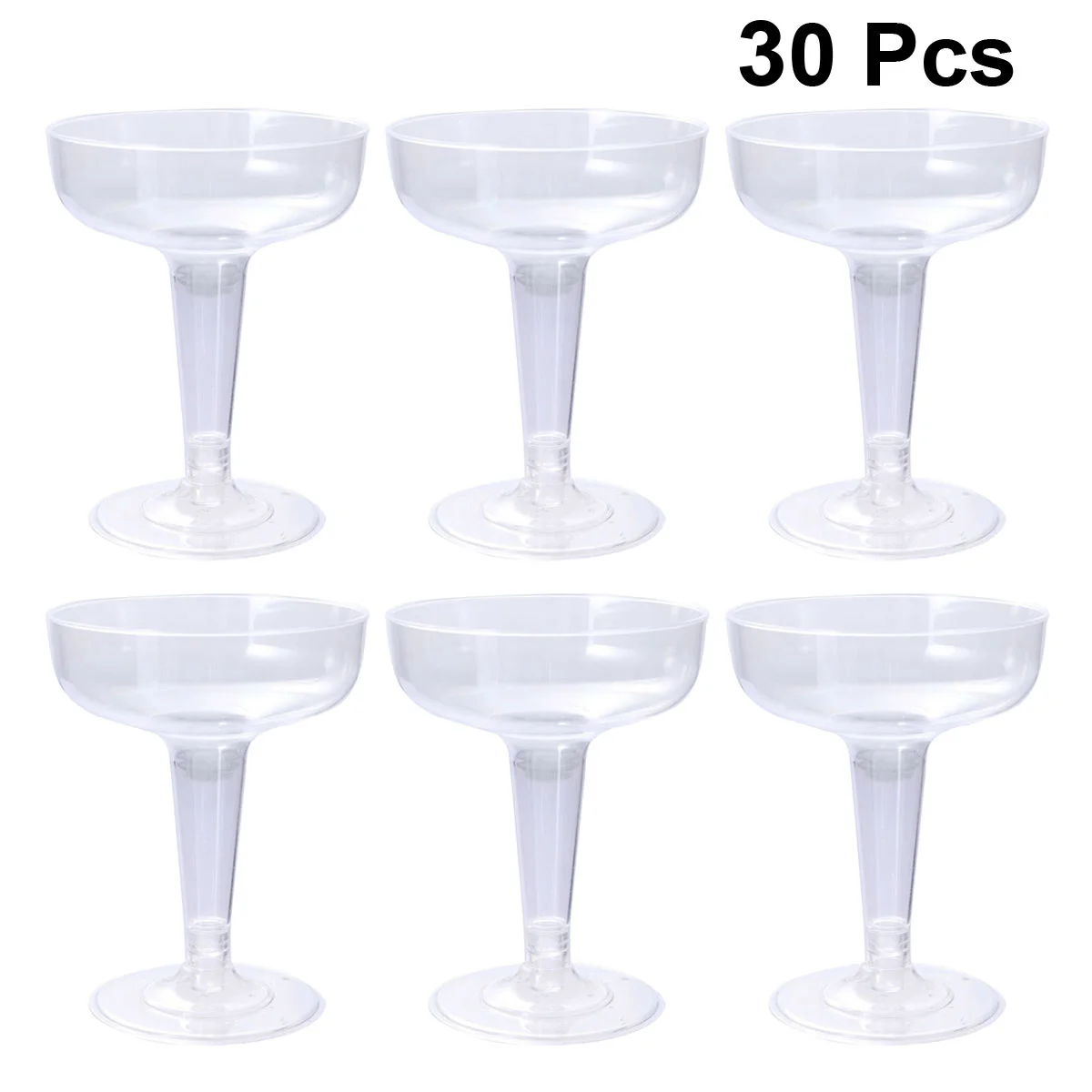 

Cocktail Glasses Goblet Disposable Champagne Cups Coupe Cup Flutes Drinking Party Red Beverage Mojito Whiskey Gin Toasting