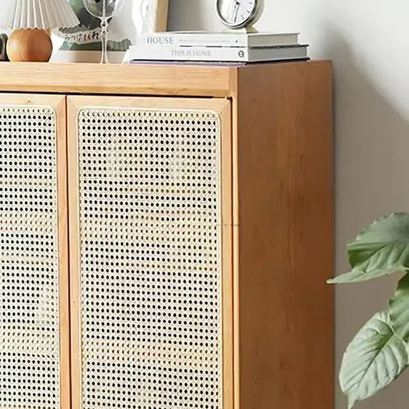 Шкаф для гостиной крыльца прихожей вместительные шкафы хранения из ротанга