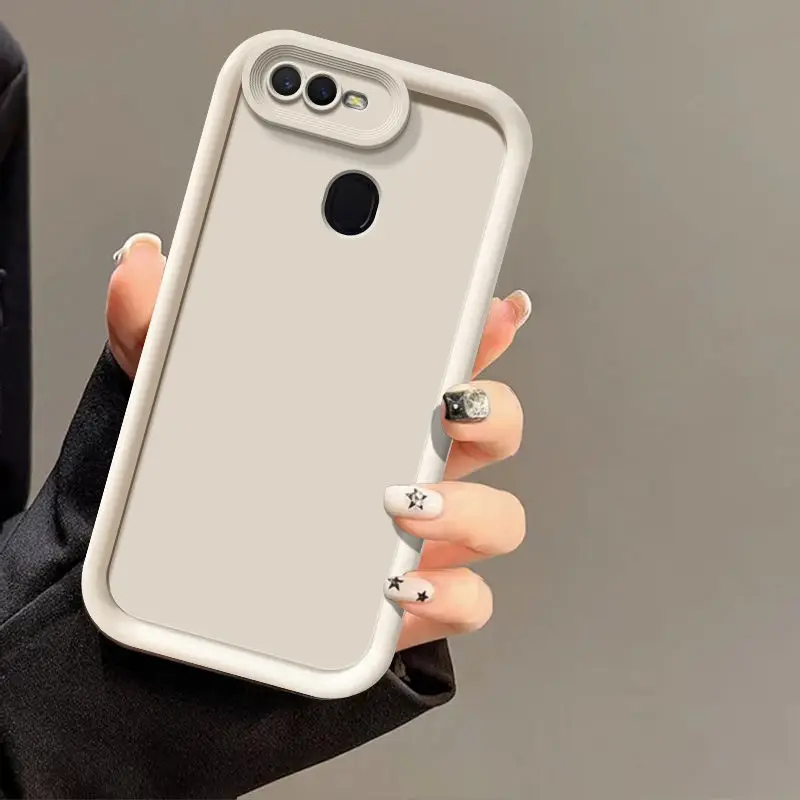 Для Oppo A5S Чехол OPPO AX5S для телефона AX7 A12 A12S A11K Матовая задняя крышка Защита кожи