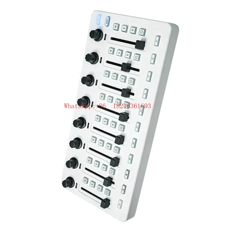 Фото Ограниченное предложение: Беспроводной MIDI-контроллер SMC-Mixer с 43 кнопками, 8 фейдерами, 8 регуляторами, портативный DAW-контроллер для Ableton/FL Studio/Cubase №1