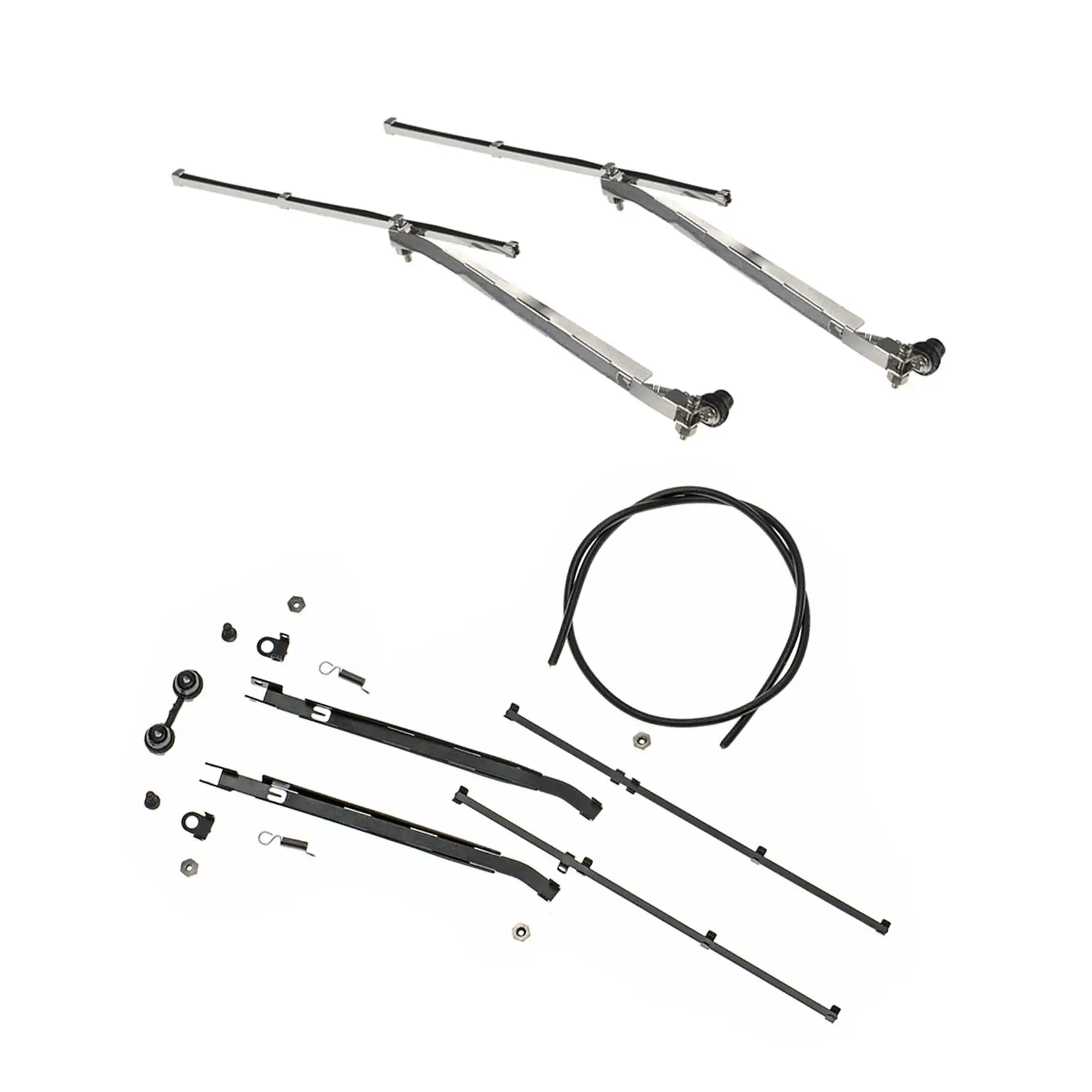 

RC Upgrade Front Windscreen Wiper Decor for Axial SCX6 1:6 RC Crawler Car