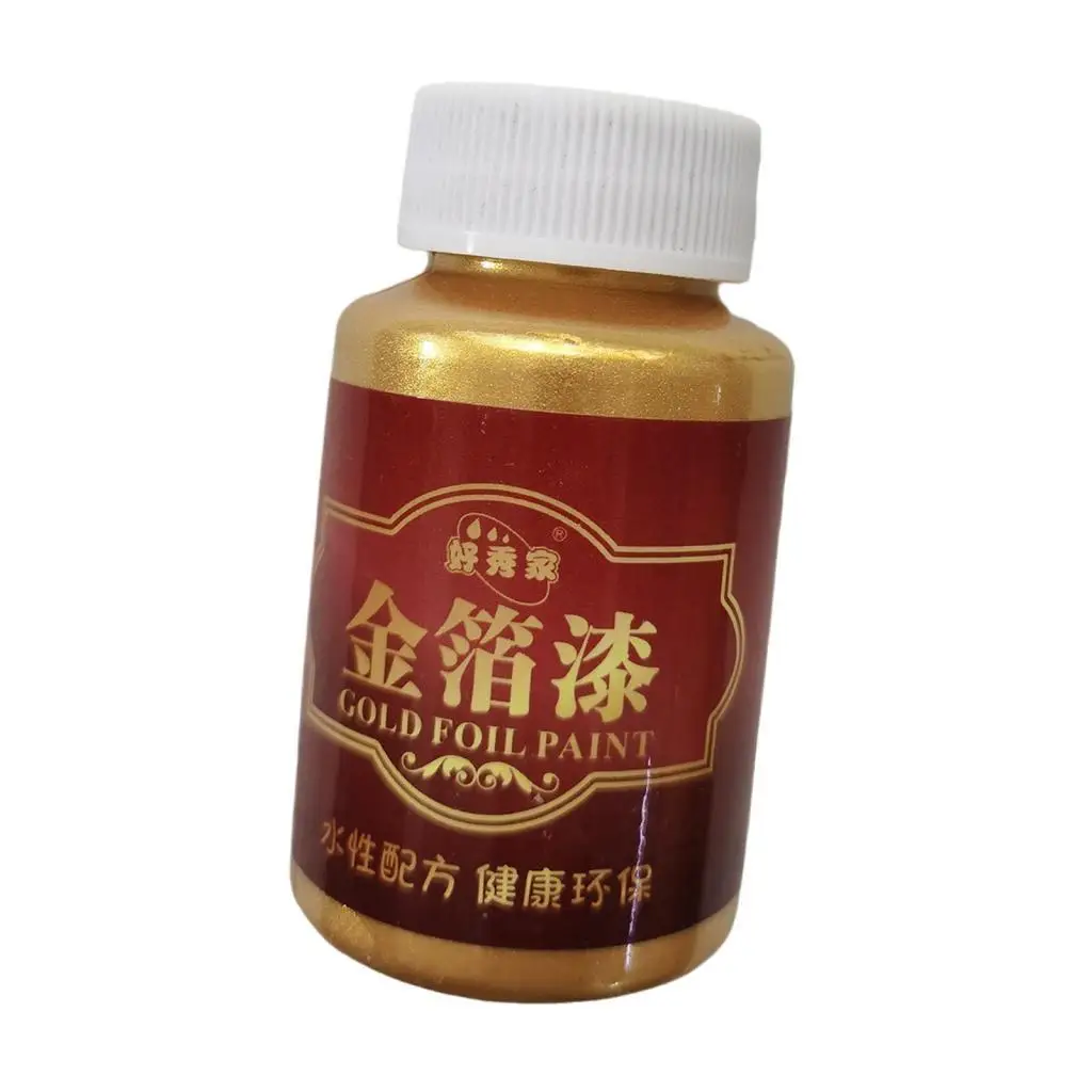 Акриловая краска золотая не выцветающая Золотая искусство для ткани стекла