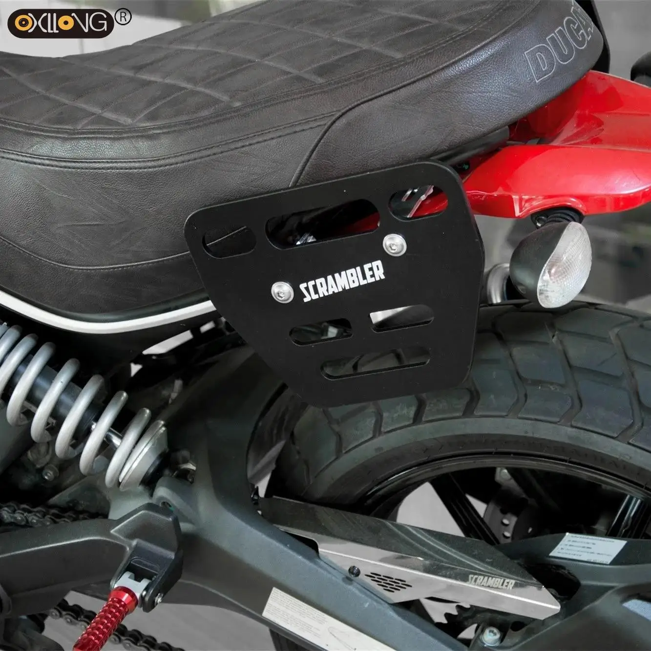

Моторная багажная боковая стойка, седельная сумка, монтажный кронштейн, держатель для Ducati Scrambler 620/800, полная дроссельная заслонка 2015, 2016, 2017, 2018-2021