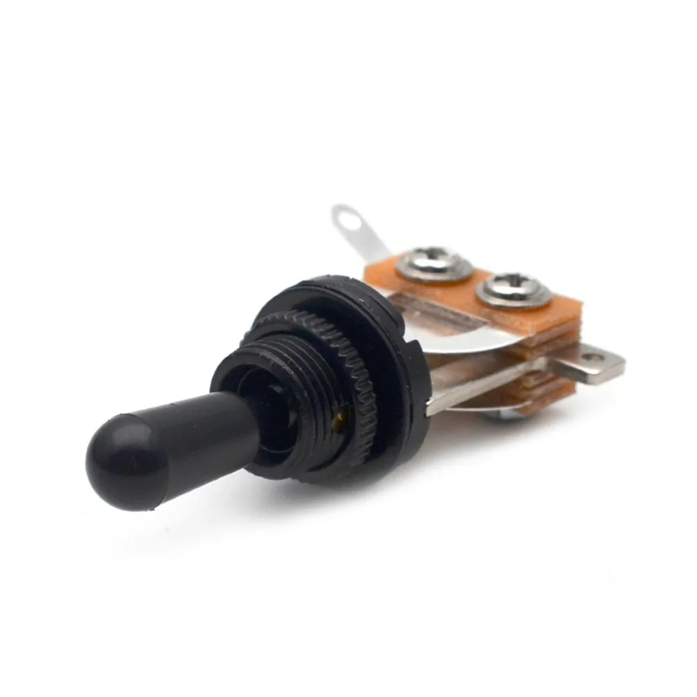 

Selector 3 Way Guitar Toggle Switch Switch Toggle 3 Way Black Guitar Metal + Plastic Pickup Electric Practical