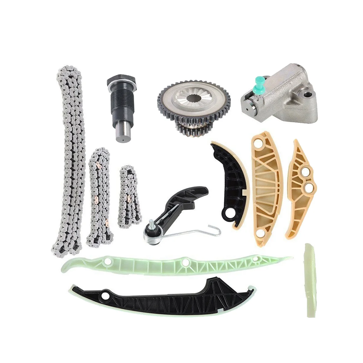 Комплект цепи синхронизации двигателя EA888 для Audi VW Golf MK5 MK6 Passat Tiguan CC 13 шт.