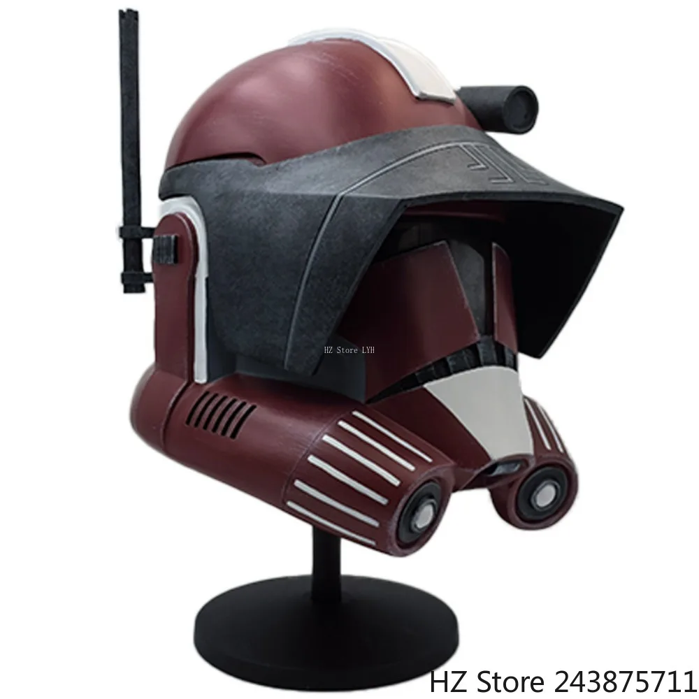 Фото Звездный шлем wars SW Clone Arc Commander Fox Helmet Deluxe Хэллоуин Косплей Коллекционная опора Маска на всю голову TK047 №4