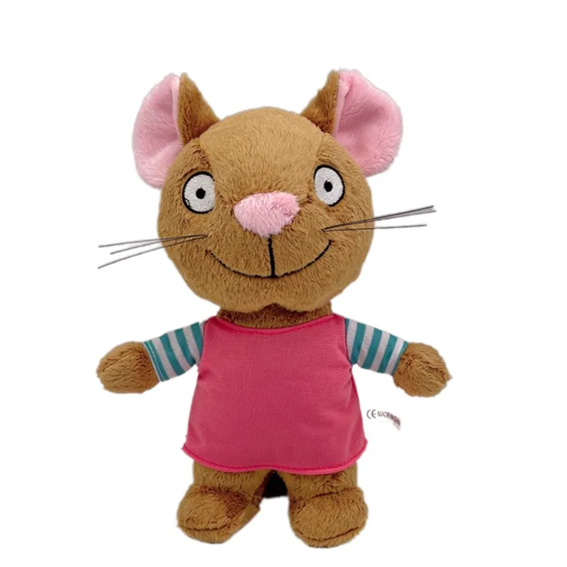 2pcs pip and posy Plush Toys Soft Stuffed Animal Rabbit Mouse Plushie Dolls Birthday Gift for Kids Boys Girls images - 6
