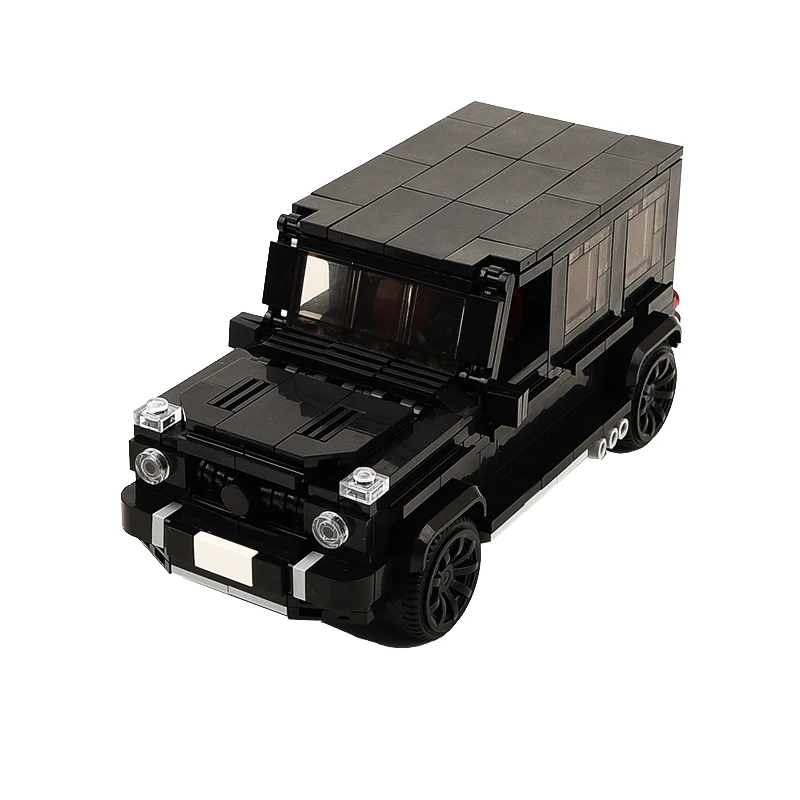 

High-Tech Creative SUV Car Rovered Touring Car Van Station Wagon Trailer Vehicle City MOC Building Blocks DIY Toy for Kids Gift