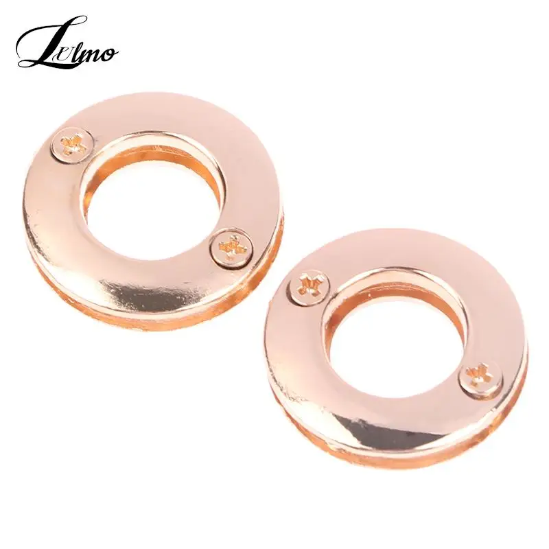 

2pcs Round Metal Screw Back Eyelets With Washer Grommets Leather Craft Accessory For Bag Garment Shoe Clothes Jeans Decoration