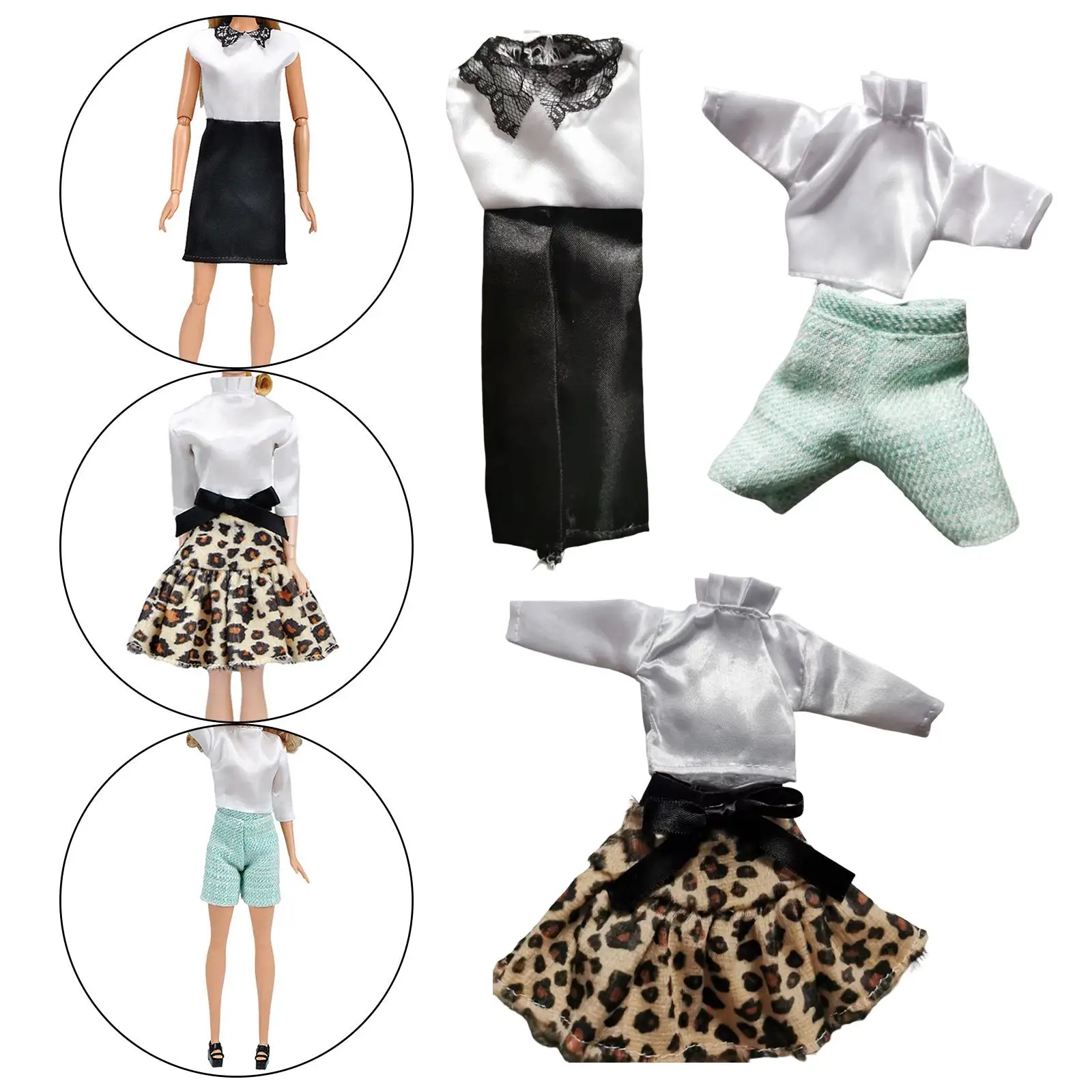 

Одежда для кукол, аксессуары для кукол, костюм, повседневный комплект, платья для кукол для девочек, для кукол 29 см