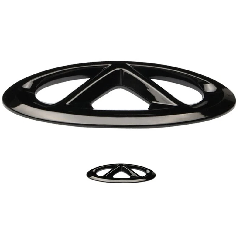 

Chery Tiggo 8 Pro/7 Pro MAx Car Black Badge Logo Emblem Decal Racing GrillHHood Sticker Styling 2Pcs 2020-2022